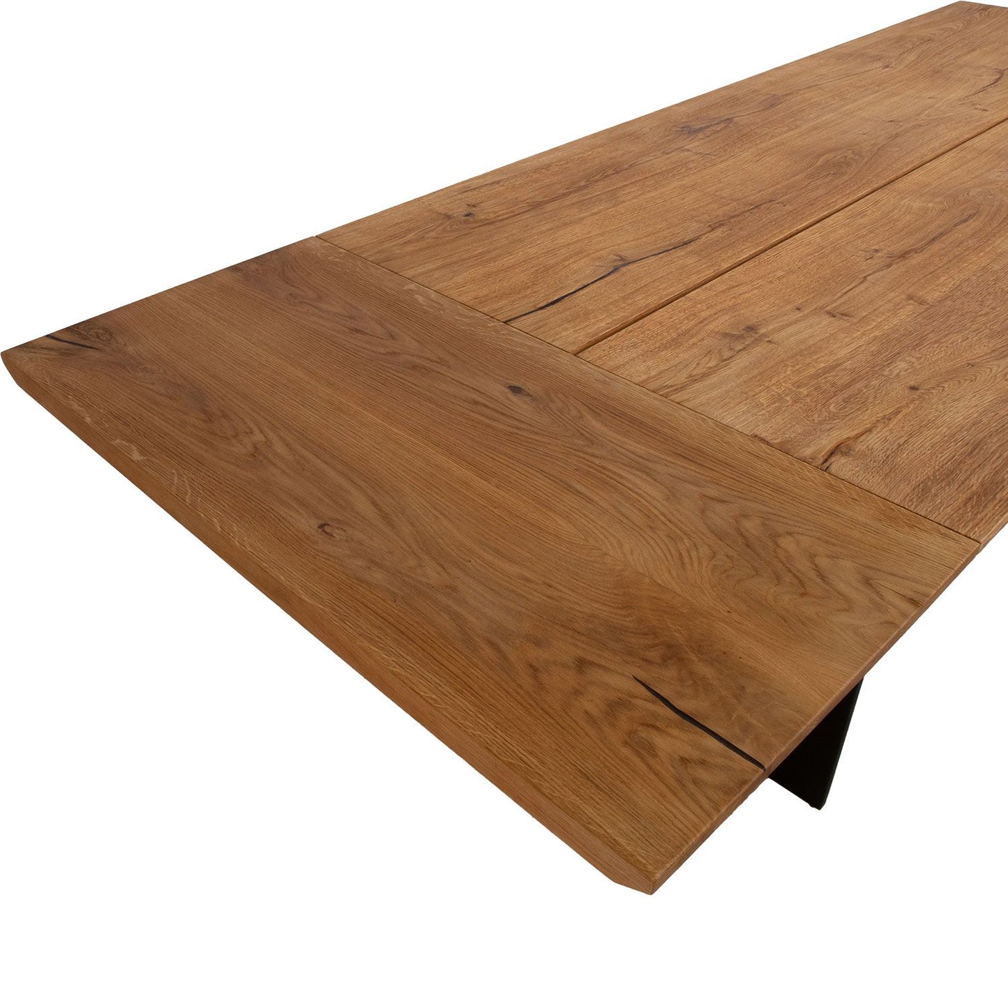 Valgomojo stalas, 220x100x75cm, ąžuolas