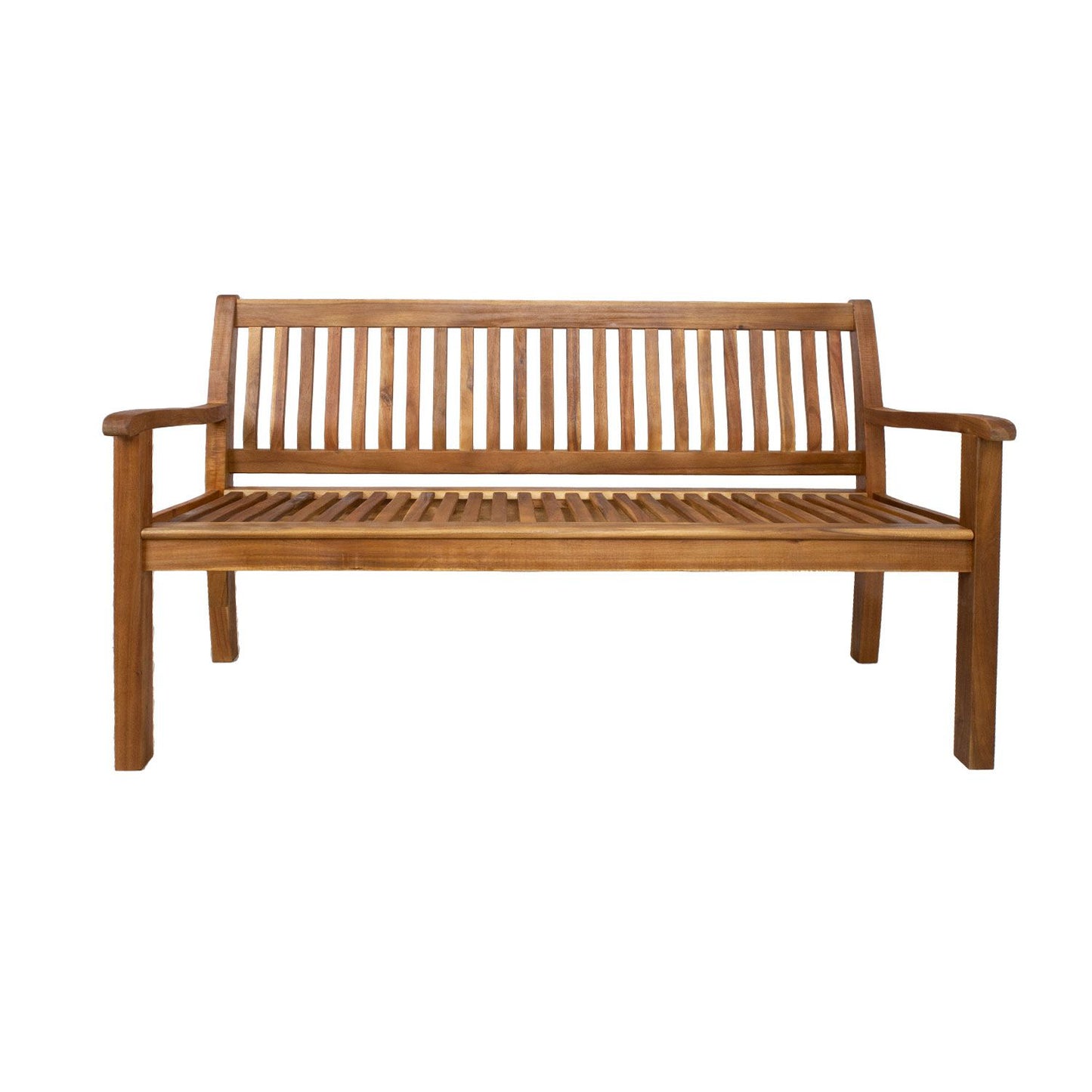 Medinis lauko suoliukas, 150x61x89cm, akacijos mediena