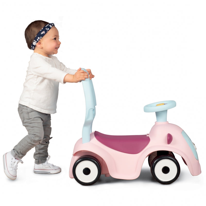 Smoby Maestro 4in1, paspiriama mašinėlė "Šypsena", rožinė