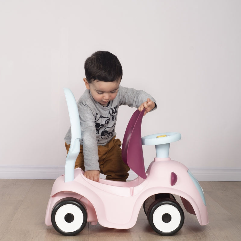 Smoby Maestro 4in1, paspiriama mašinėlė "Šypsena", rožinė