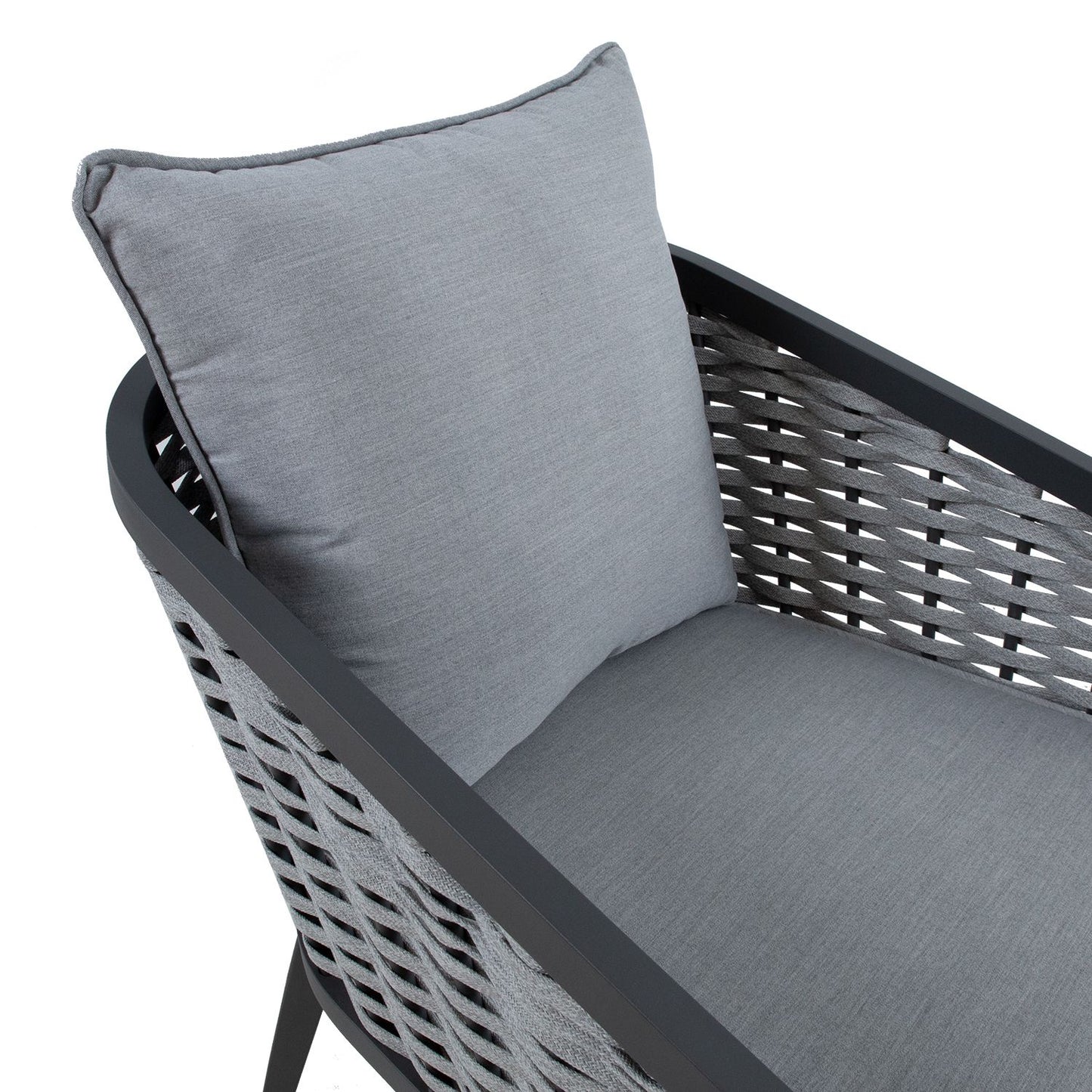 Kėdė, pilkos spalvos, aliuminis