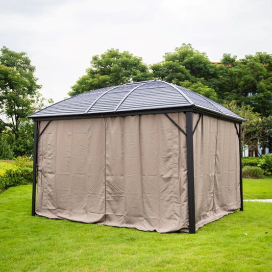 Pavėsinė, 3x3.6x2.63m, rudos spalvos