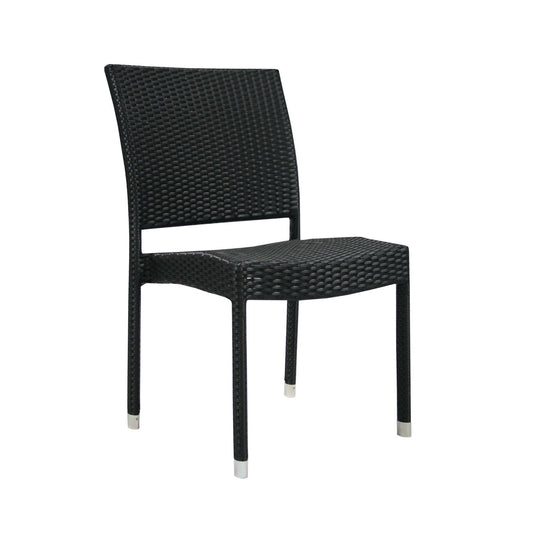 Lauko kėdė, 49x62x91cm, juodos spalvos