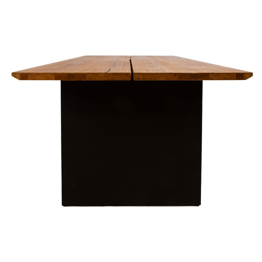 Valgomojo stalas, 220x100x75cm, ąžuolas