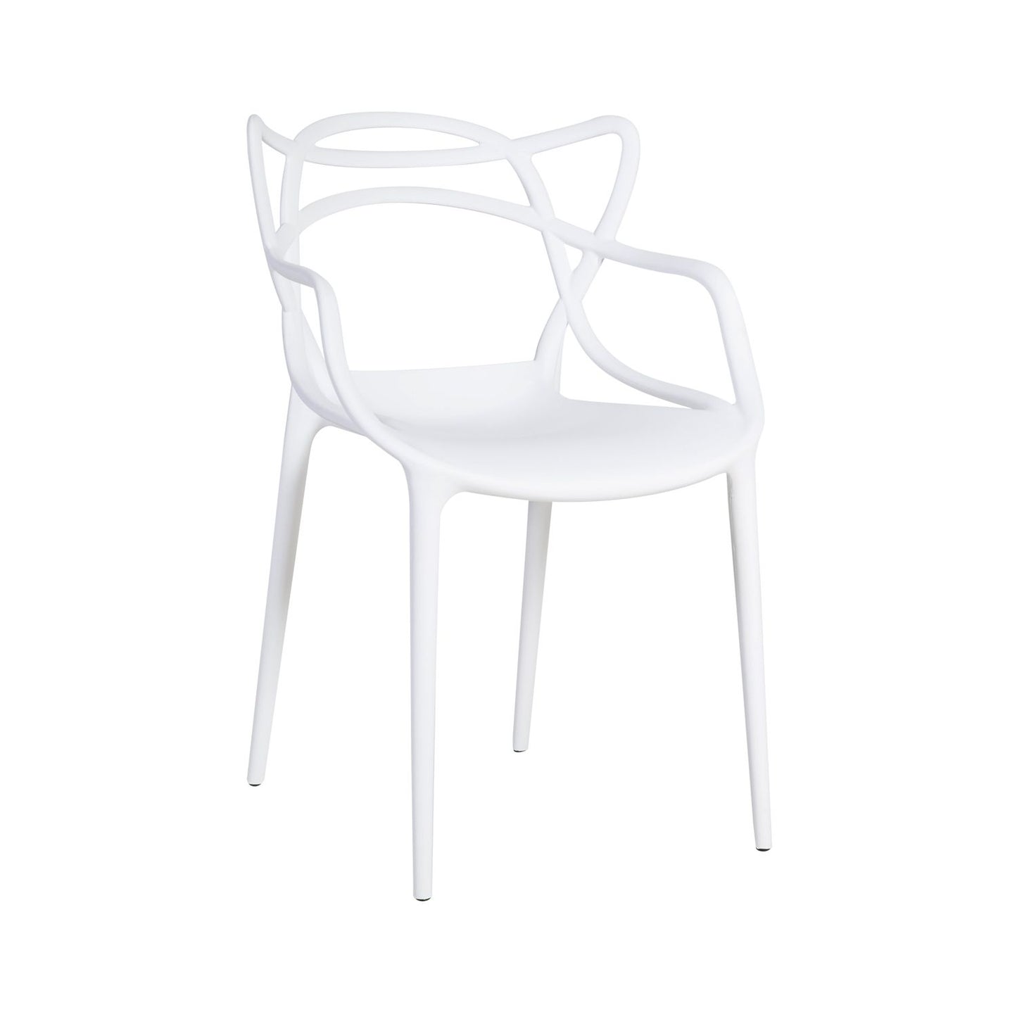 Kėdė, baltos spalvos, 4 vnt.