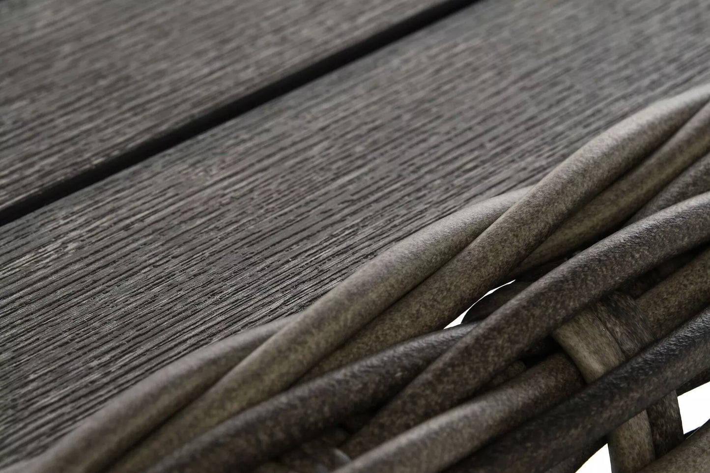 Lauko staliukas Maje Grey, 127x74/30cm, pilkos spalvos