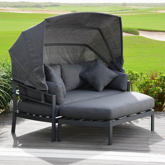 Lauko lova - sofa, pilkos spalvos