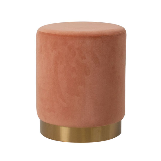 Pufas - otomanė, koralų spalvos