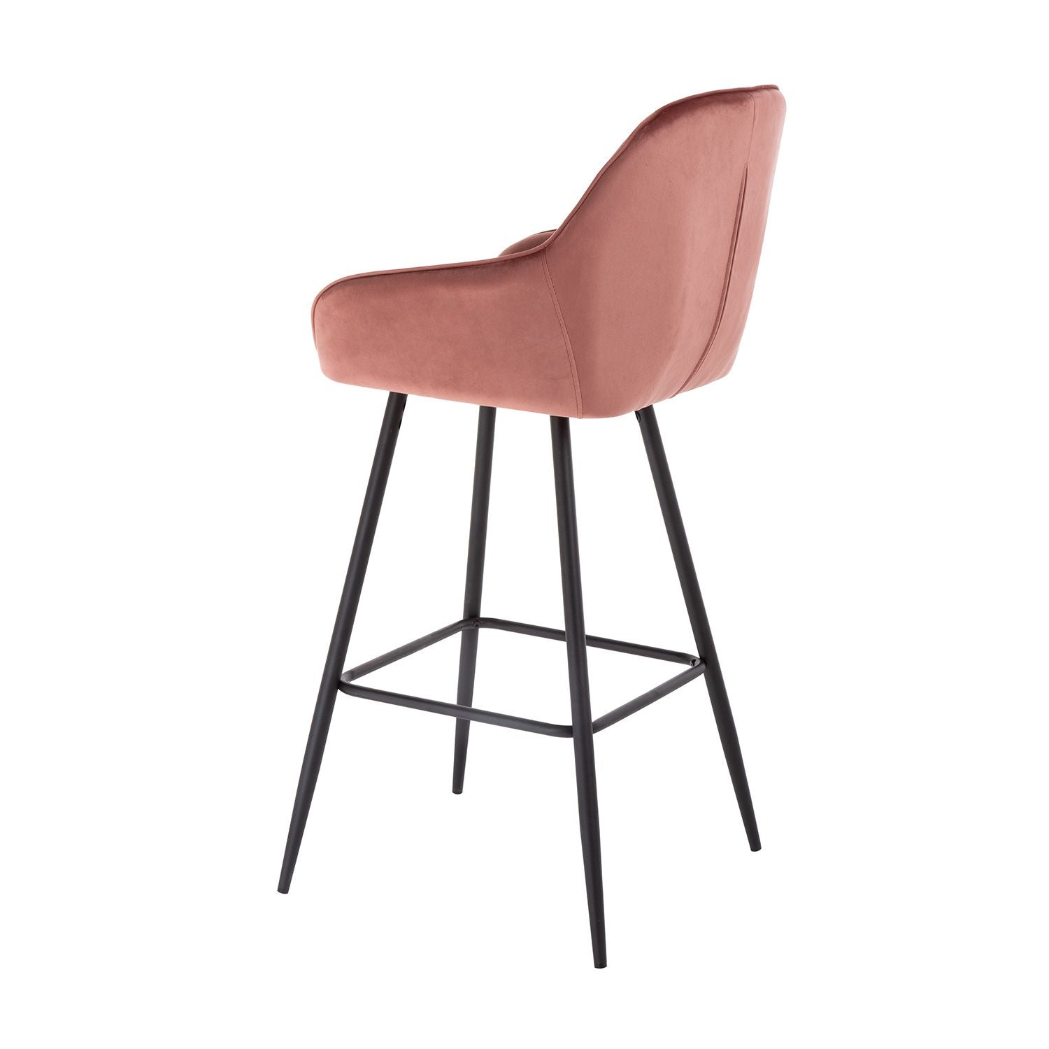 Baro kėdė, rožinės spalvos, 2 vnt.