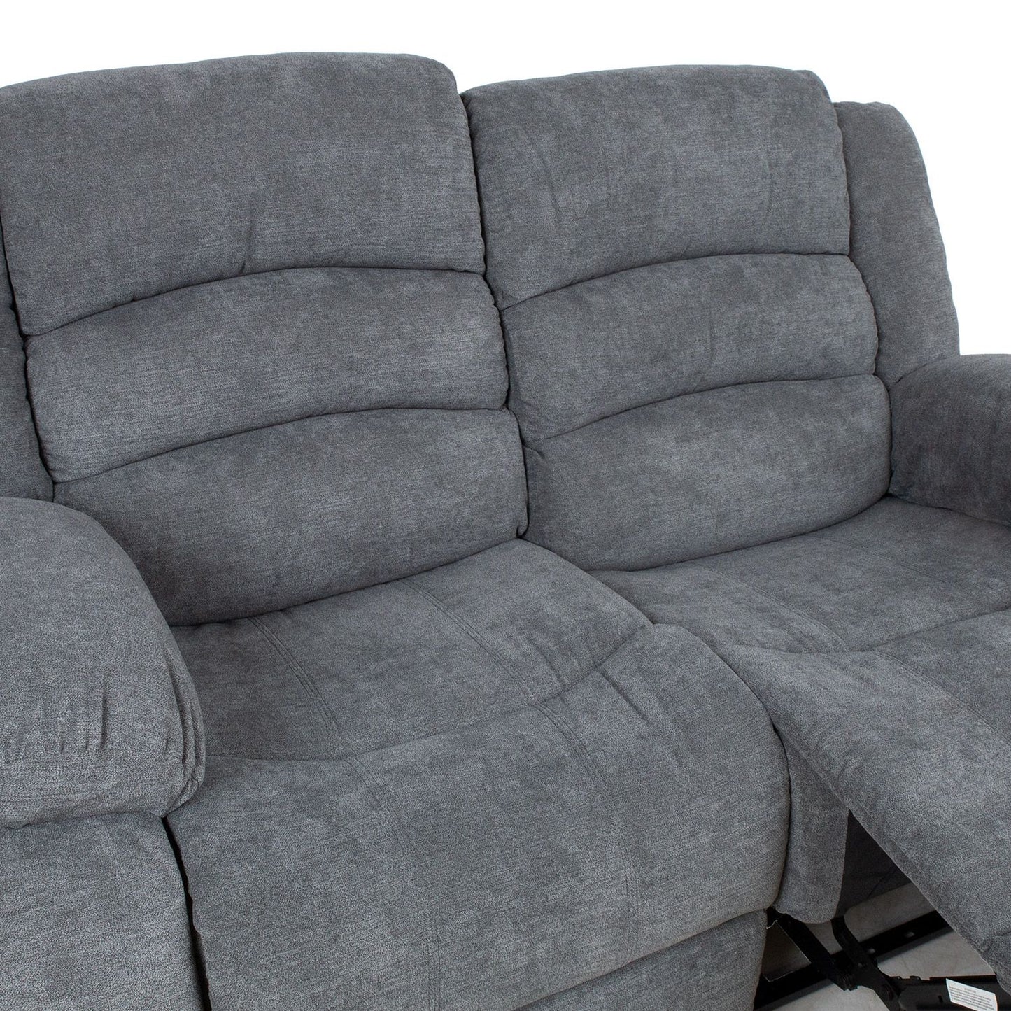 Sofa - reglaineris, 2 vietų, pilkos spalvos